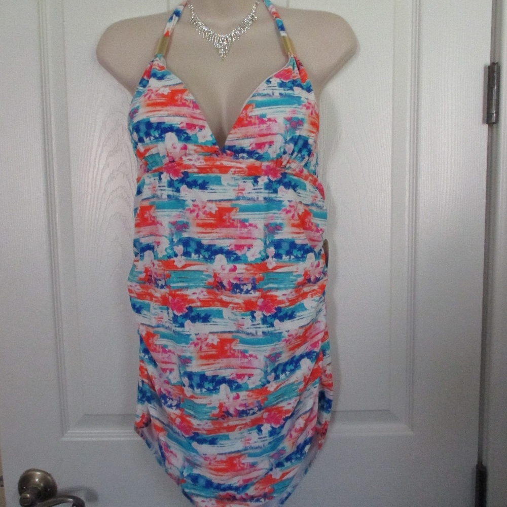 NWT - HAWAIIAN TROPIC swimsuit - sz XL